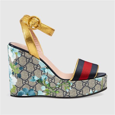 women gucci platform sandal|authentic Gucci sandals women.